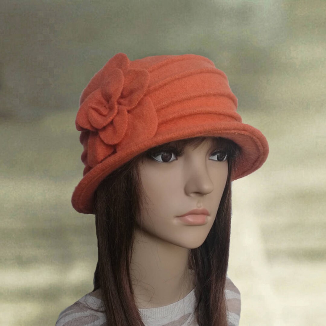 Felt Cloche Hats, Womens Felt Hats, Ladies Felted Hats, Womens Winter