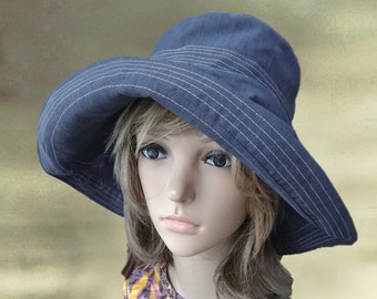 Chapéu Cloche de Aba de Verão: Chapéu de Sol Feminino Leve