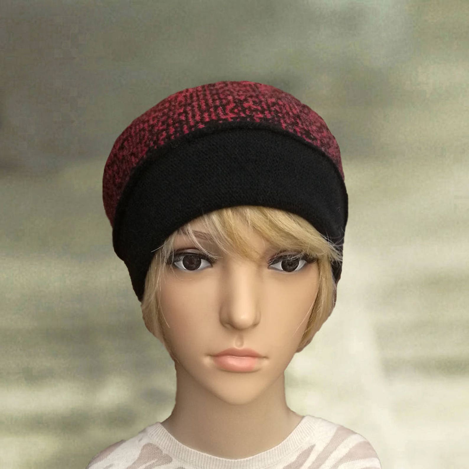 Felted Wool Hats Womens Winter Hats Felted Wool Beanie Etsy