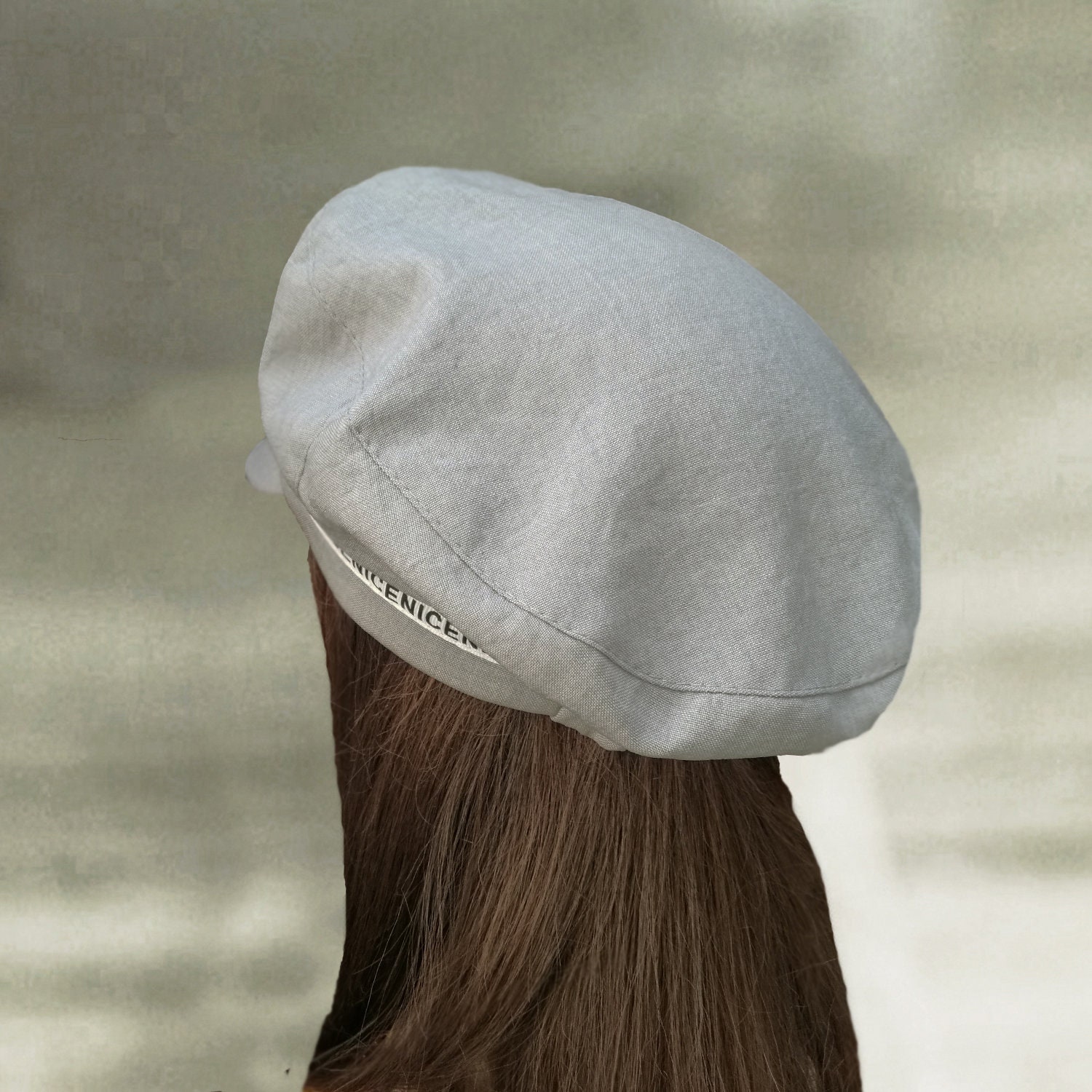 Womens Newsboy Cap Visor Hat Cotton Linen Adjustable Lightweight UPF 50+ Simplicity - Brandclub - Simplicity Hats for Women UPF 50+  main image 3
