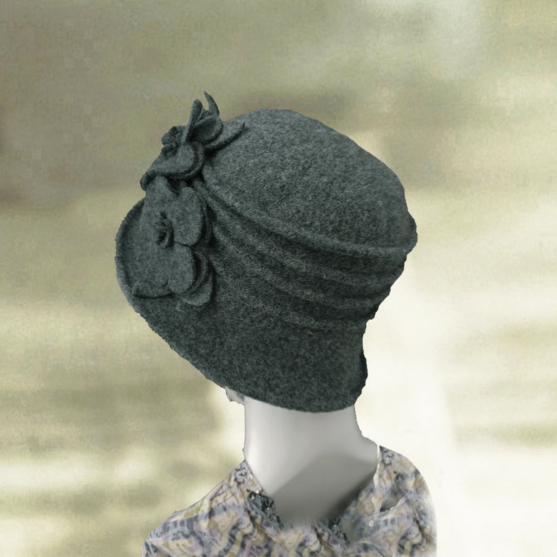 Womens Felt Hat Ladies Felted Hat Felted Wool Hats Etsy Canada