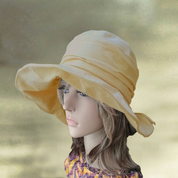 Ladies fabric sun hats sale