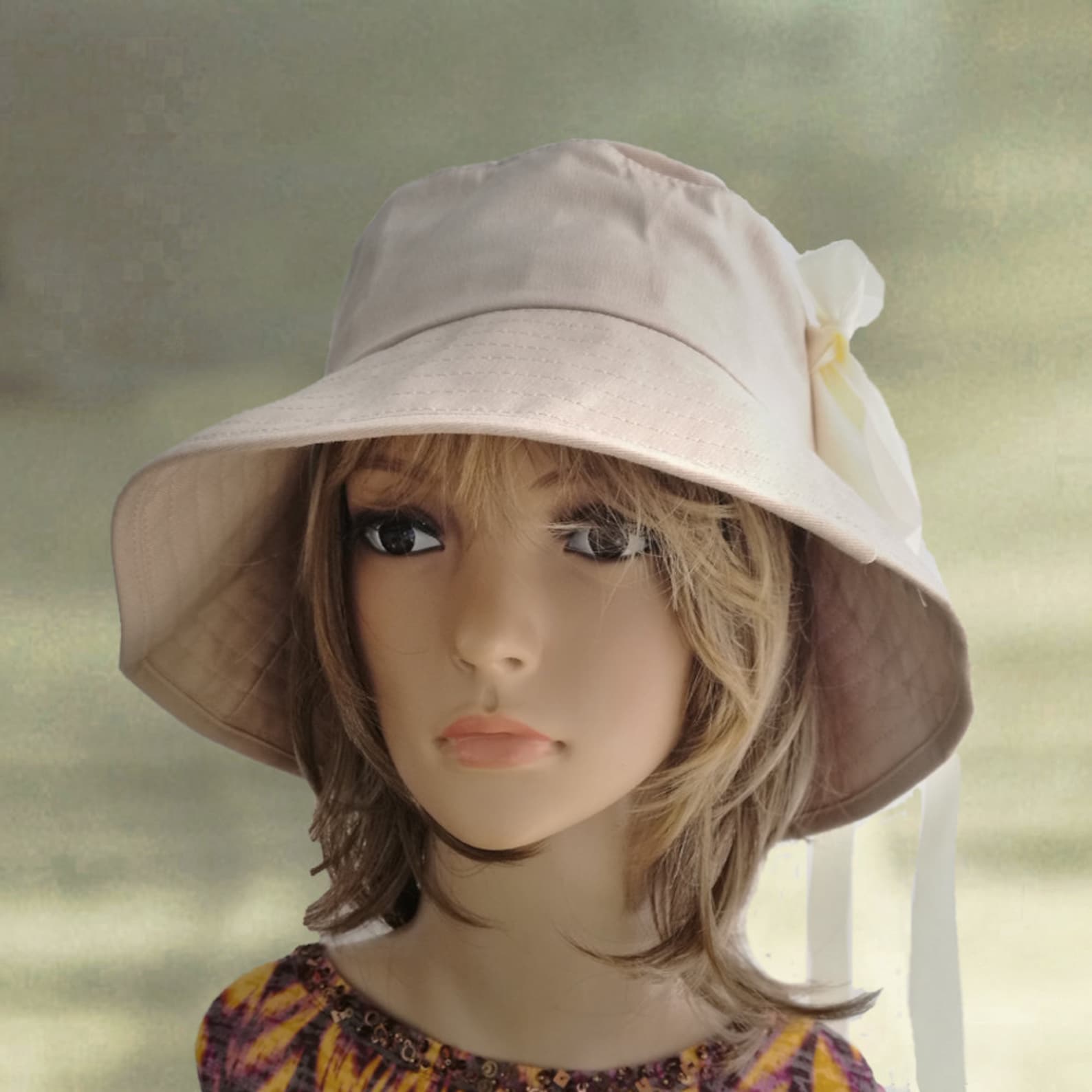 Sun Cotton Hat Womens Summer Hats Cotton Hats Women Suns Etsy