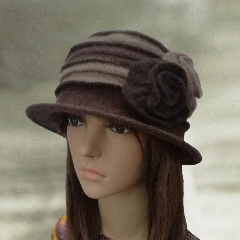 Ladies Felt Hats Womens Felt Hats Felted Wool Hats Winter Etsy