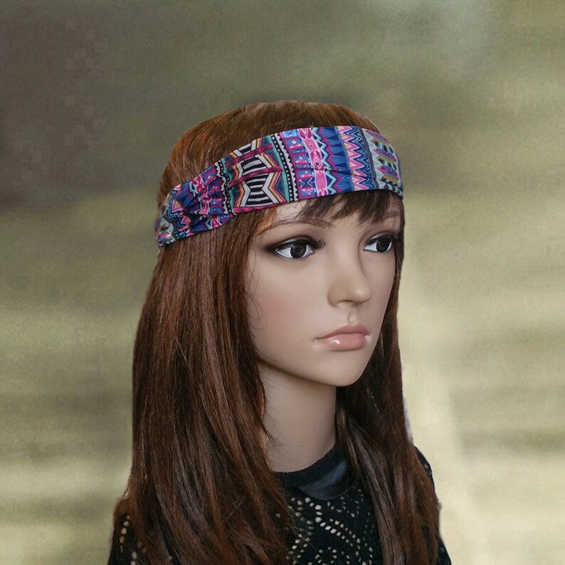 Yoga Headbandwide Headband Boho Headband Womens Head Band Etsy