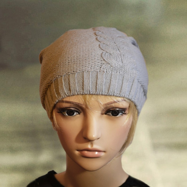 Knit Wool Hats Knitted Wool Caps Slouchy Knit Beanie Knit Etsy