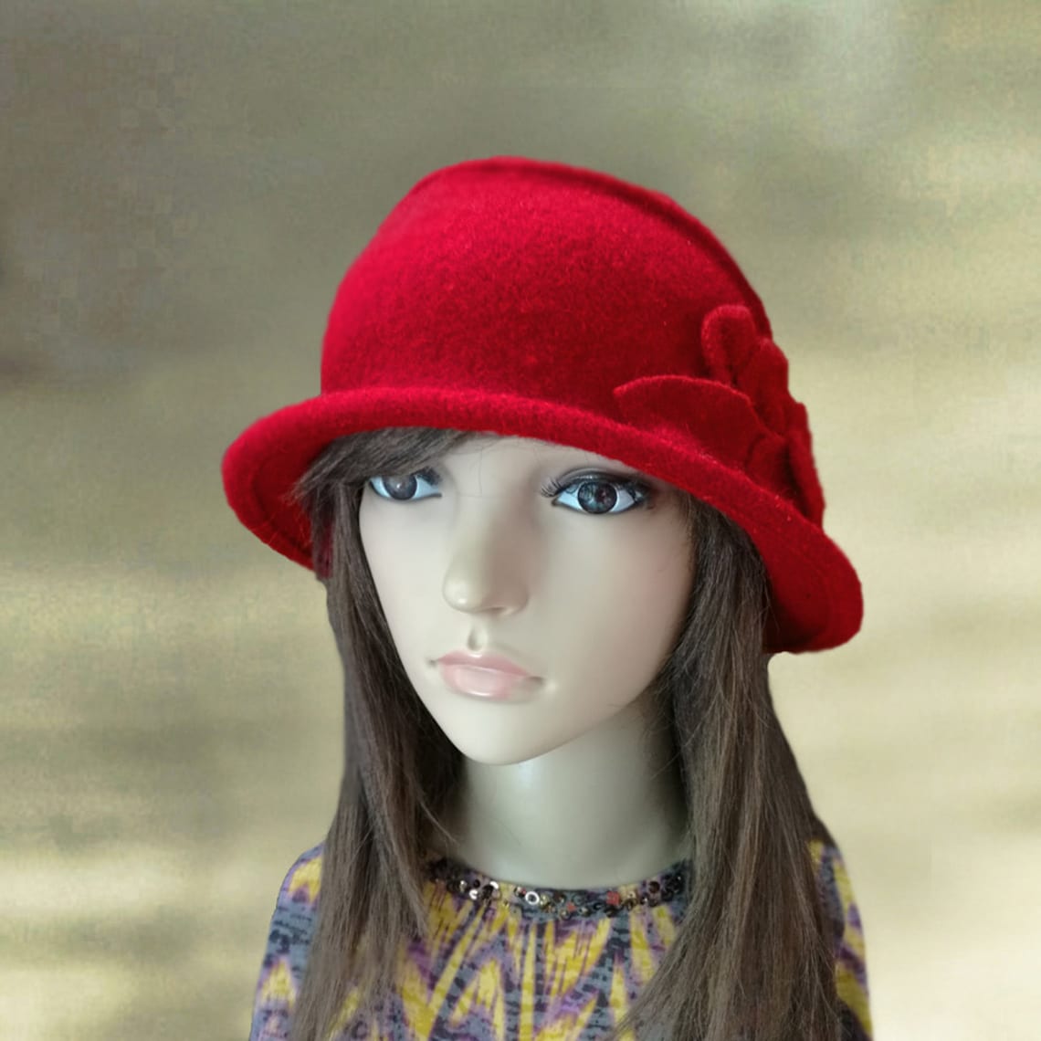 Felt Hats for Lady Gray Felt Hats Womens Felt Hats Felted Etsy