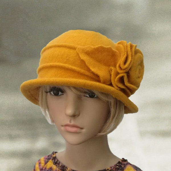 Womens Felt Hat Etsy