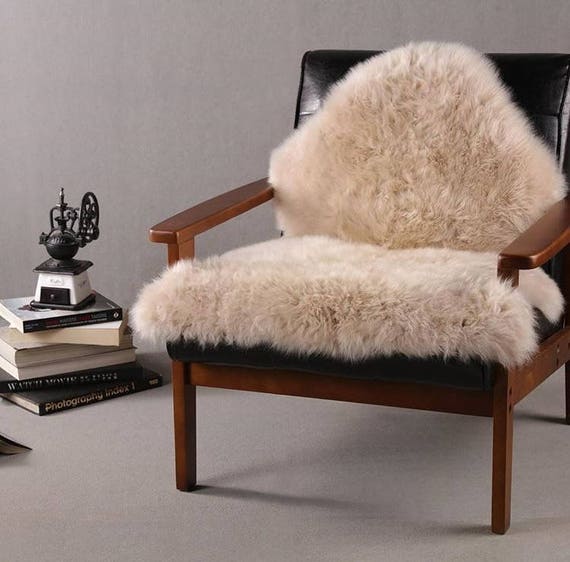 sheepskin rug nursery