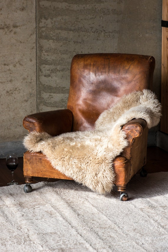 Premier Authentic Single Sheepskin Rug Wool Rug Sheepskin 