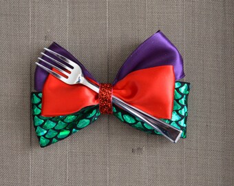 Disney Inspired Little Mermaid Hair Bow