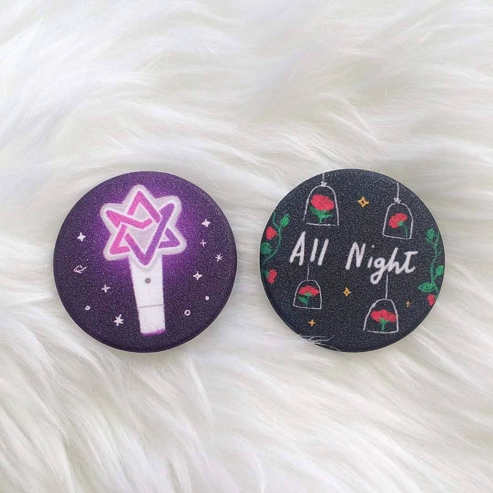 Astro button pins kpop pin set robong astro lightstick Etsy