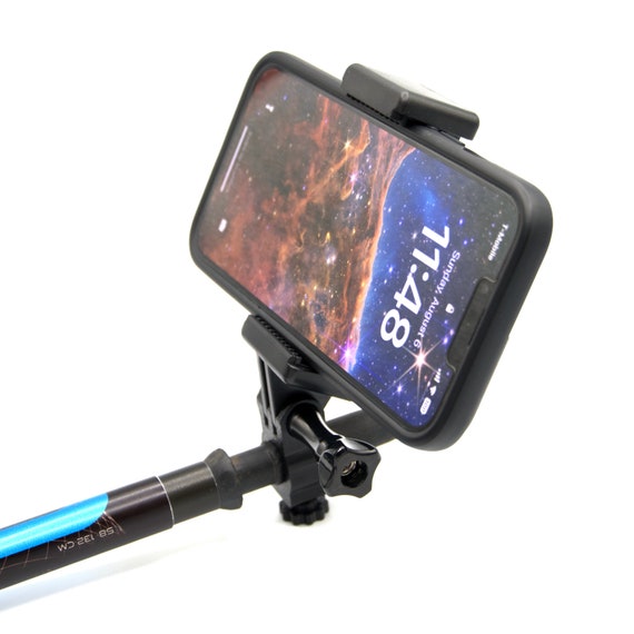Trekking pole phone mount 2025