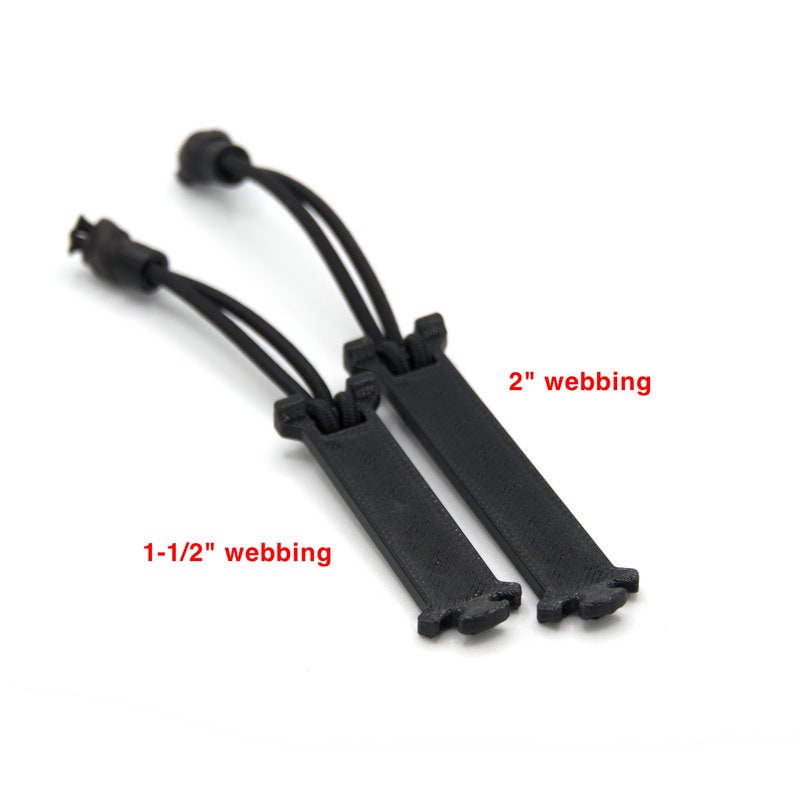 Backpack Webbing Strap Keeper Web Dominator (Roller Version) in Multiple Sizes (3/8", 1/2", 5/8", 3/4", 1", 1-1/2", 2" webbing) image 3