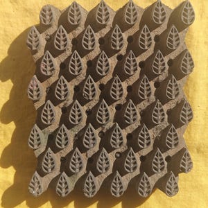 Handgeschnitzte Holzdruckstöcke Holzdruckstempel Holzdruckstempel Holzdruckstöcke indische Blumenstempel einzigartiges Design Indien