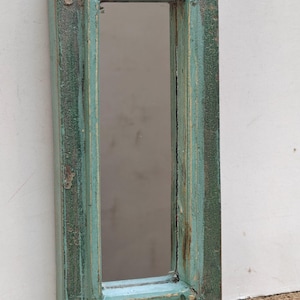 Vintage wooden wall mirror antique wood frame distressed wall mirror handcrafted wooden mirror vintage style wooden mirror moroccan mirror