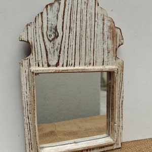 Vintage wooden wall mirror antique wood frame distressed wall mirror handcrafted wooden mirror vintage style wooden mirror moroccan mirror