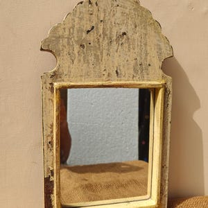 Wood Vintage Wall Mirror Wood Moroccan Mirror distressed look mirror Wood wall mirror Antique dressing mirror