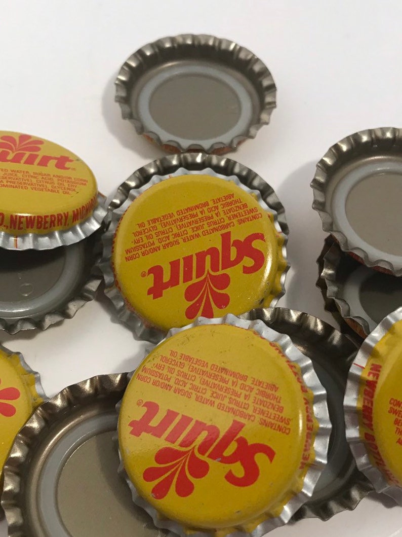 Soda Bottles Caps Tops Pop NOS 100 Collectible Same Etsy