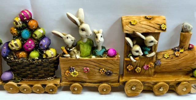 Artist Neil Eyre Eyredesigns Easter Trains Set 11