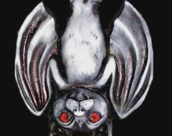 Neil Eyre Eyredesigns Halloween Vampire Fruit Bat Magnet made USA handmade to order