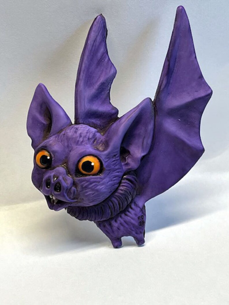 Neil Eyre Artist Eyre Designs 2024 Large Halloween Vampire Fruit Black ...