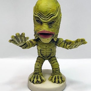 Neil Eyre Designs 2023 Halloween Horror Creature Fish Man Lizard Black Lagoon Hand Made USA Limited