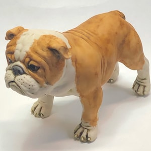 Artist Neil Eyre Eyredesigns English Bulldog Bull Dog K9 puppy pup Canine Sculpture made USA Limited Edition Signed numbered