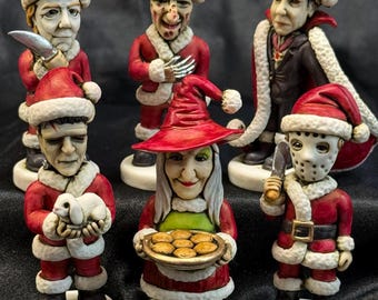Neil Eyre Eyredesigns Halloween Christmas Horror Frankenstein Dracula Wicked Witch Jason Voorhees Freddy Krueger Michael Meyers Handmade USA