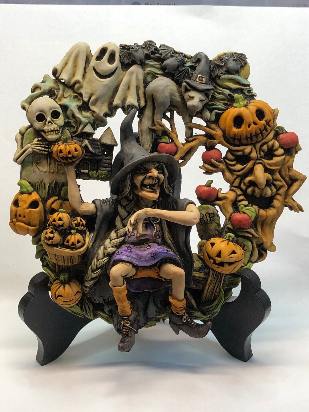 Neil Eyre Designs Halloween Magnet Set - Witch, Vampire, Ghost