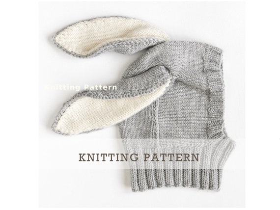 Knit Rabbit Ears Pattern Bunny Ears Knitting Pattern