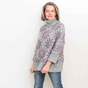 Crochet Sweater PATTERN - Morning Star - Women Poncho, Pullover, Jumper -  Small to Plus Sizes, Oversized