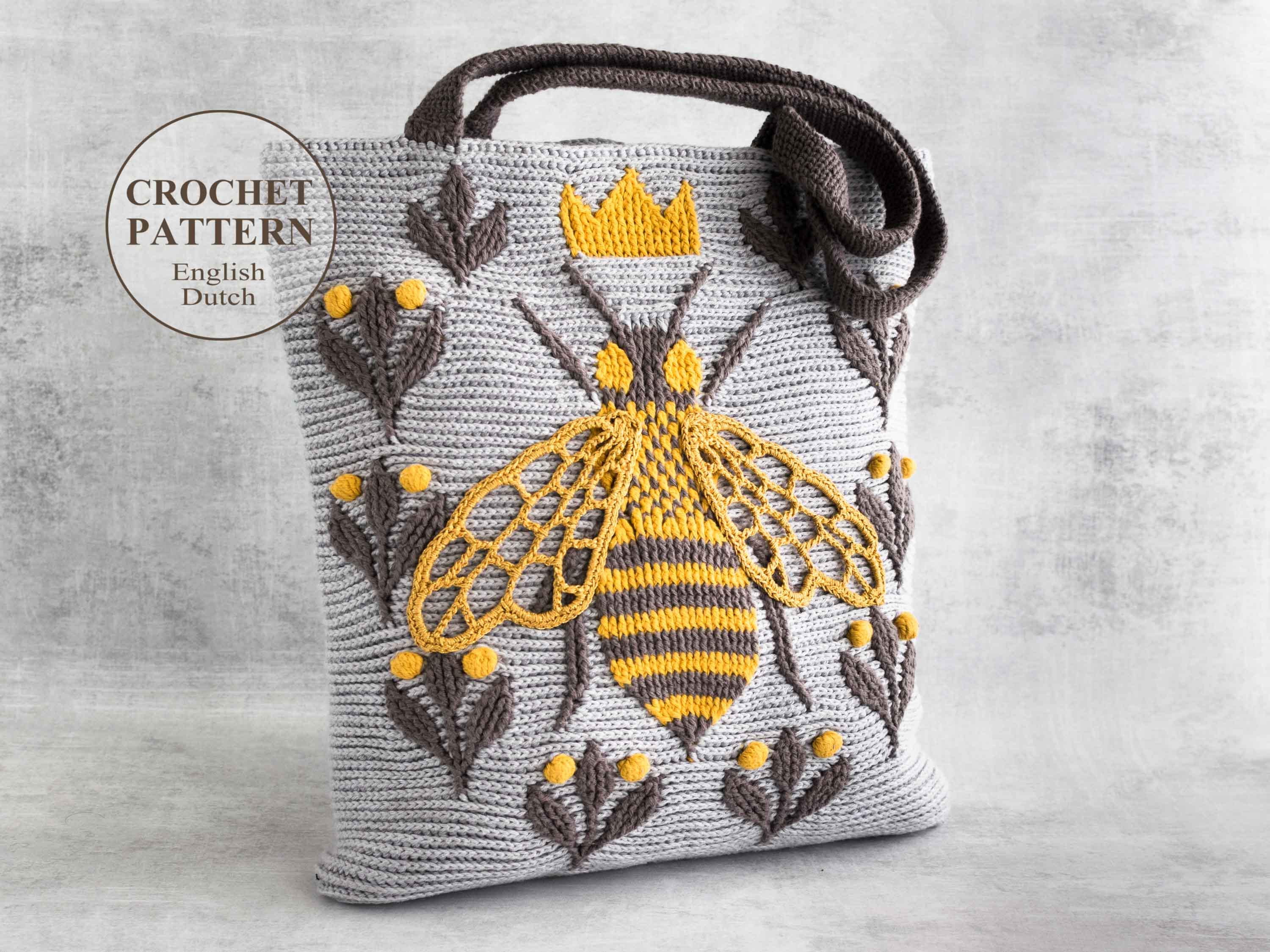Crochet Bee Bag
