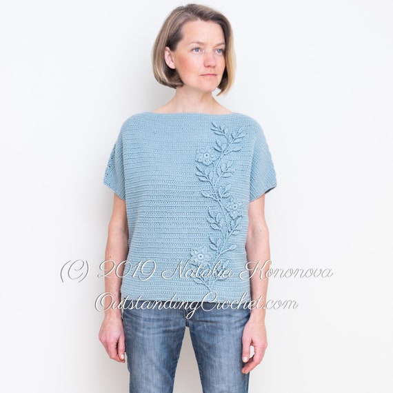 crochet overlay top