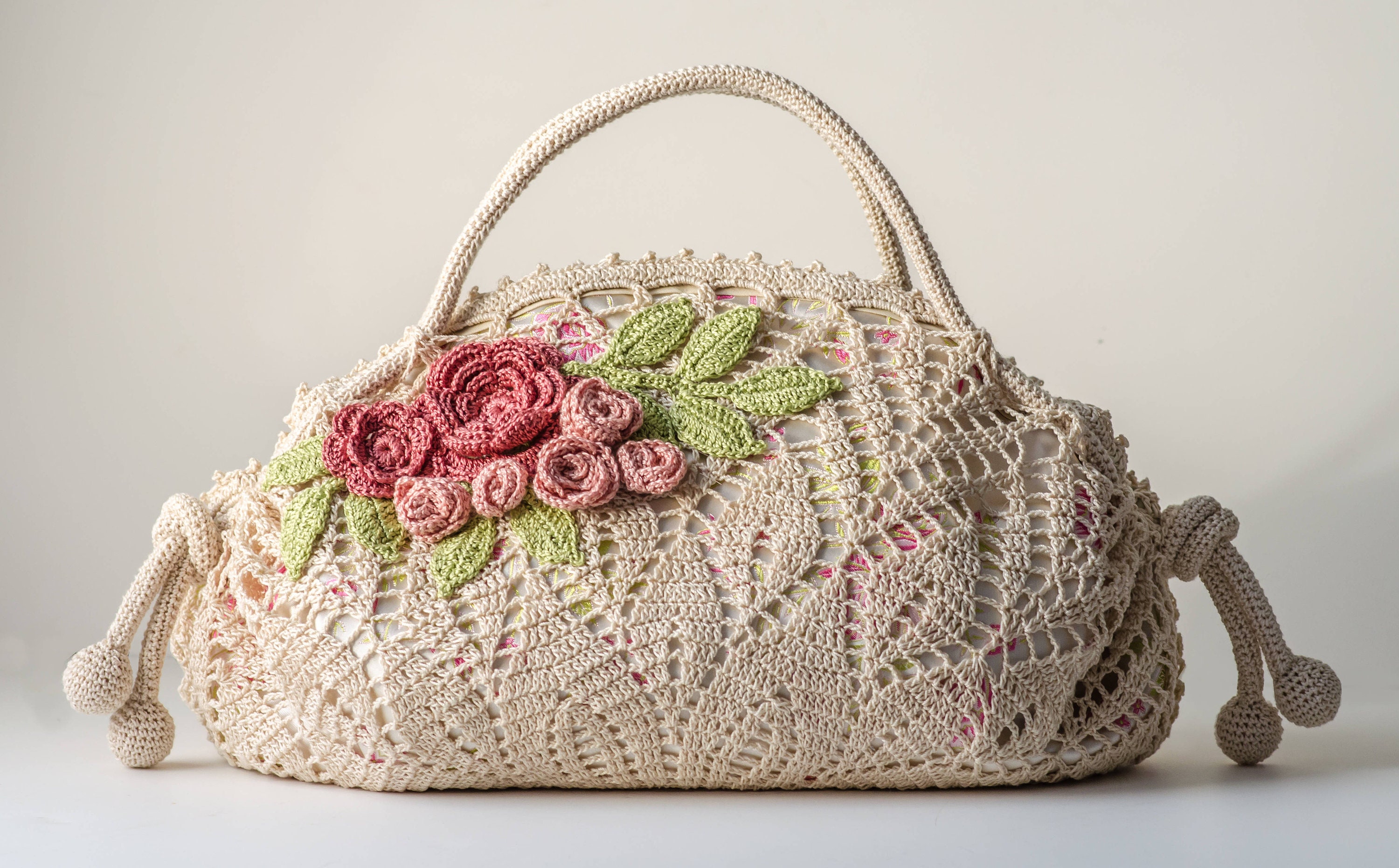 IRO ♥ STRING CROCHET TOTE BAG /追跡付 IRO SPRING SUMMER 25 COLLECTION | CROCHET BAG
