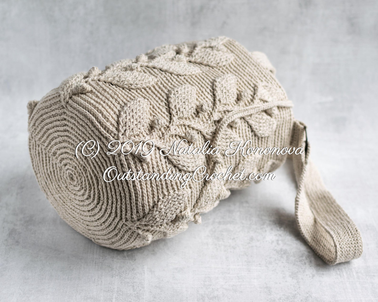 Climbing Vine Bag Crochet PATTERN Women Embossed Etsy