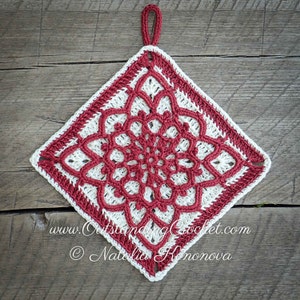 Pot-holder crochet pattern