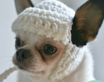 Crochet Chihuahua Hat PATTERN: Easy US Terms (PDF)
