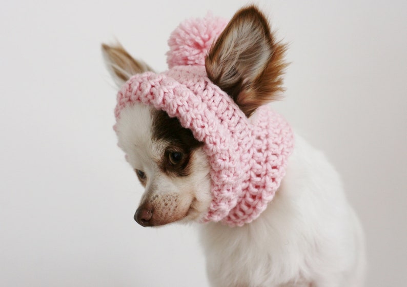 2 PDF Crochet PATTERNS Toy Chihuahua sweater and hat. Fast and easy. Made in one piece. Written in US terms. Skill level: Intermediate image 7