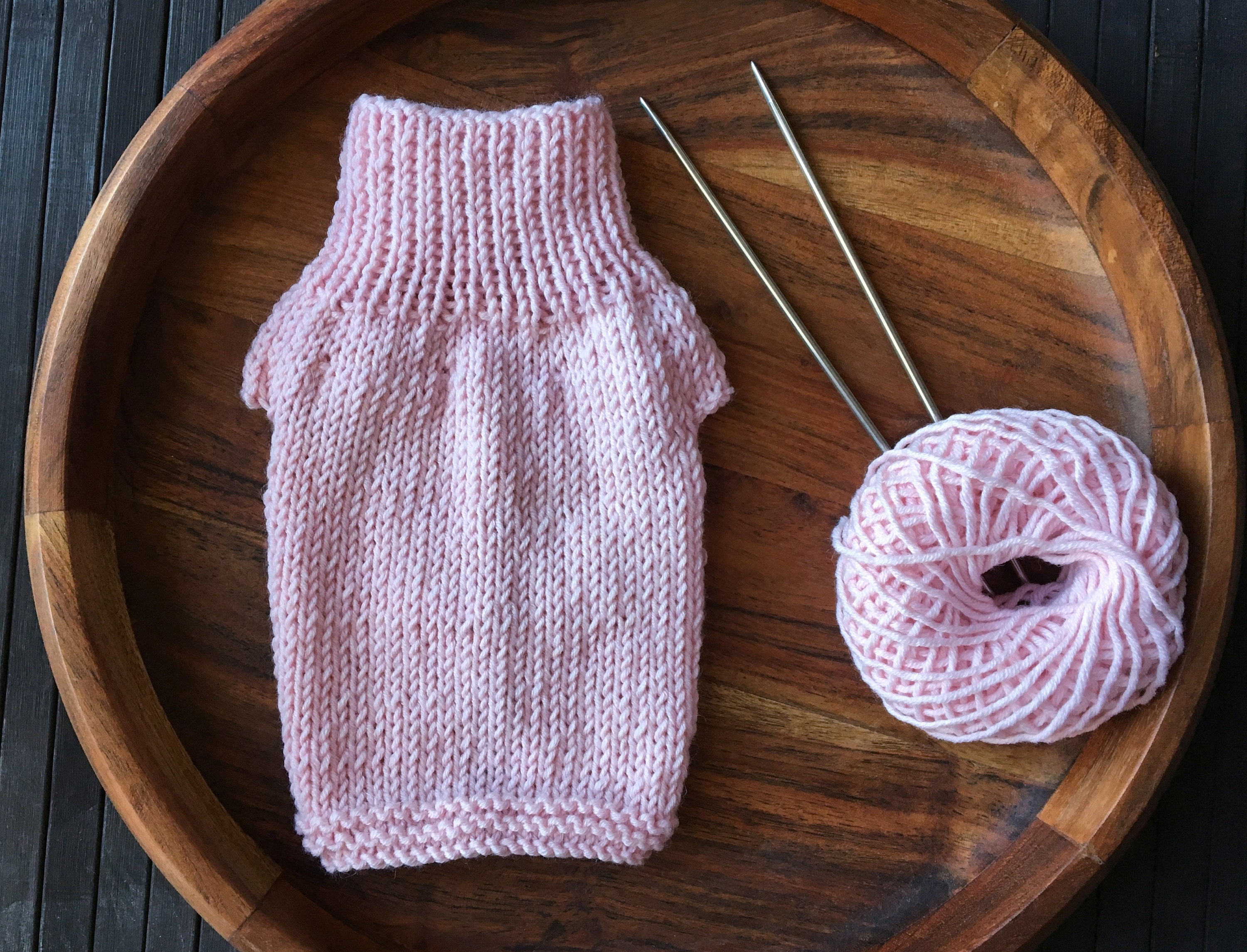 2 PDF Knitting PATTERNS Chihuahua sweater. Fast and easy. Etsy