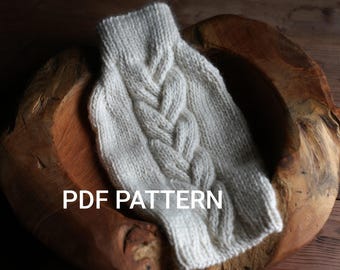 Dog/Cat Sweater Knitting Pattern: Intermediate Level (PDF Pattern)