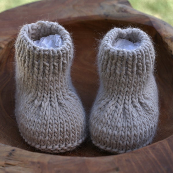 12 PDF knitting and crochet PATTERNS. Slippers and socks. Written in US terms. Skill level intermediate.