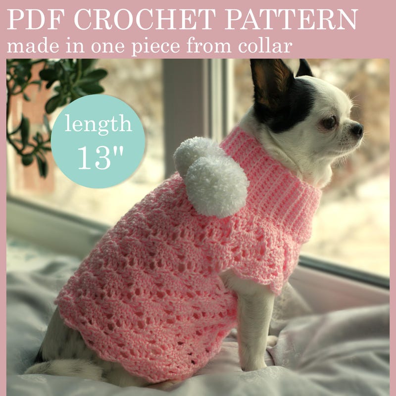 Pattern Print Chihuahua Dress