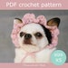 see more listings in the crochet pattern DOG WEAR section