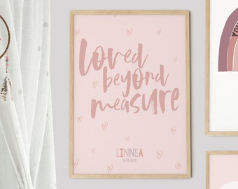 individual print - loved beyond measure