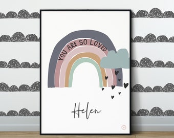 individual print - rainbow