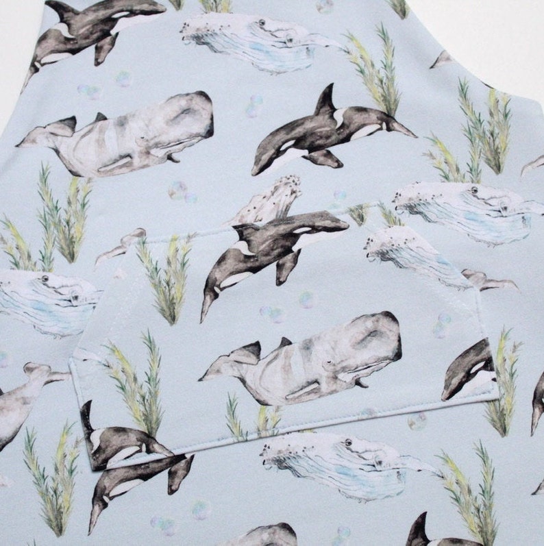 Short Jersey Overalls Watercolour Floral Print