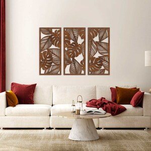 Small Short-Fixture Monstera Wall Leaf in Grey by Emilio Robba main image 0