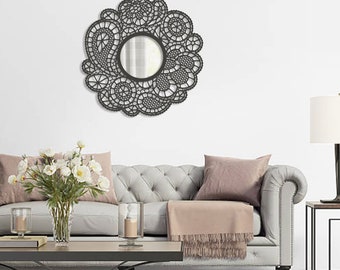 Openwork Mirror GLAMOUR 60cm