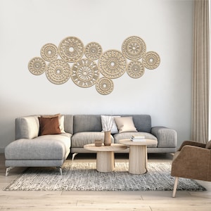 Decorative Panels AFRICA 11pcs Set , Living room decor, Kitchen Decor, Dinning Room Decor,Openwork Panel, Housewarming,3d Panel